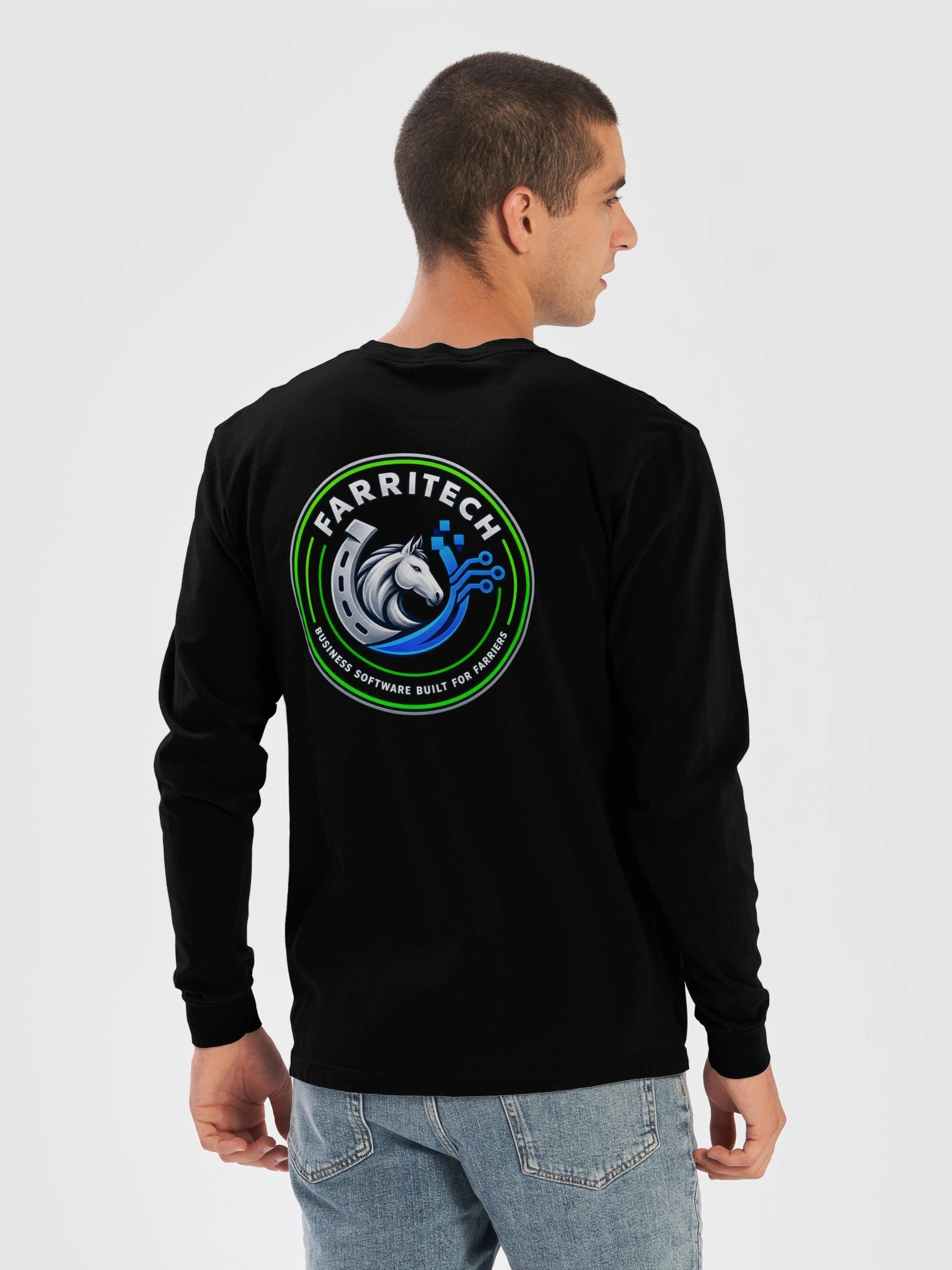 FarriTech Circuit Logo Long-Sleeve Tee product image (11)