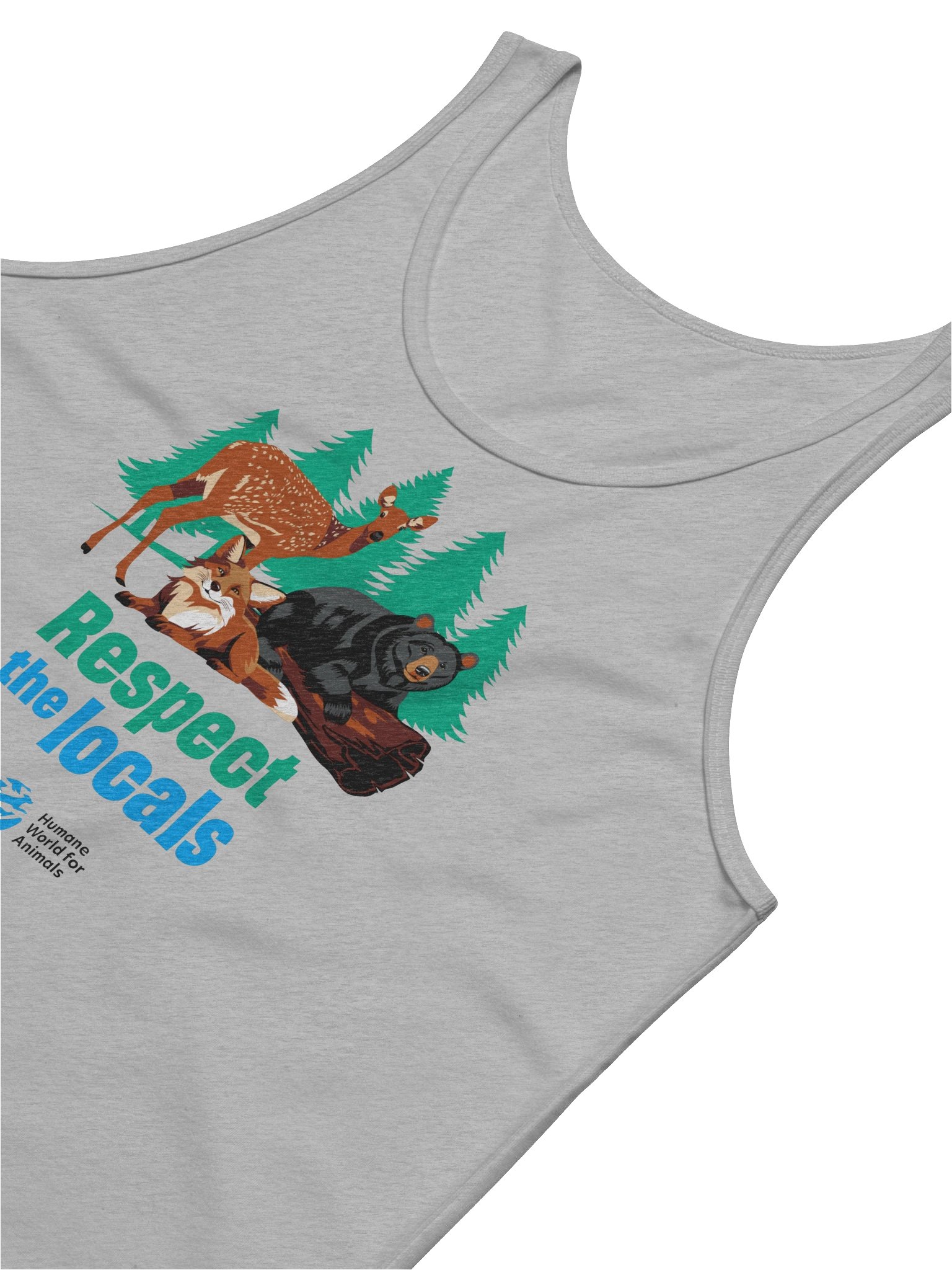 Respect the locals - Tank top product image (3)