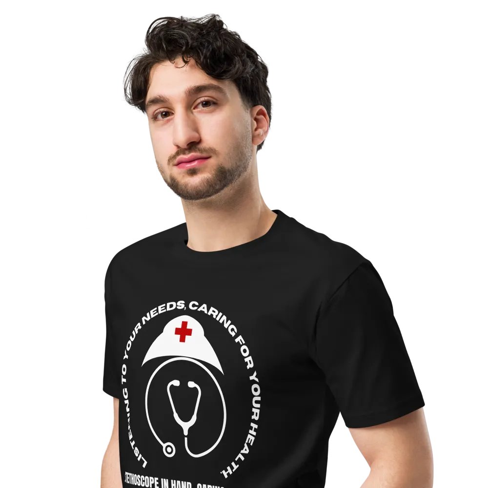 Heartbeat Hero Unisex Premium Tee product image (4)
