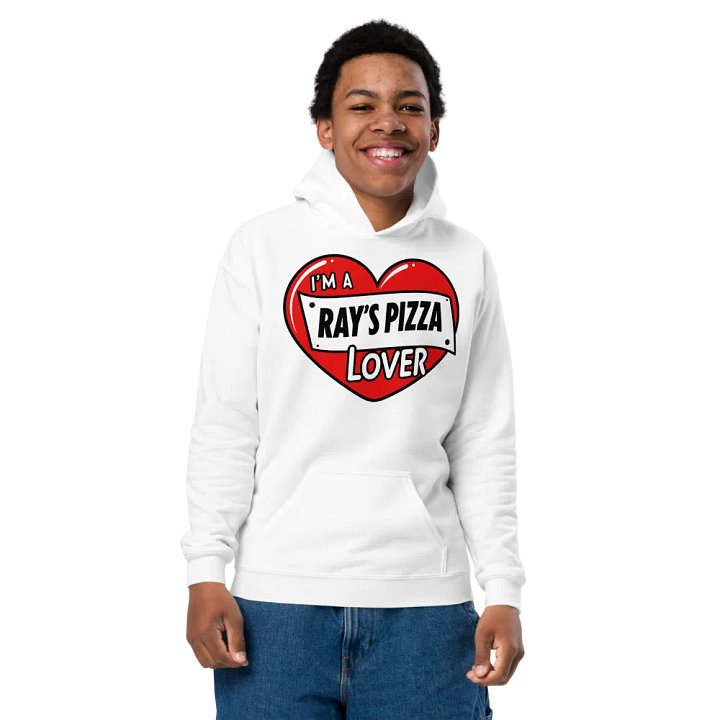 I'm A Ray's Pizza Lover Youth Heavy Blend Hoodie product image (17)
