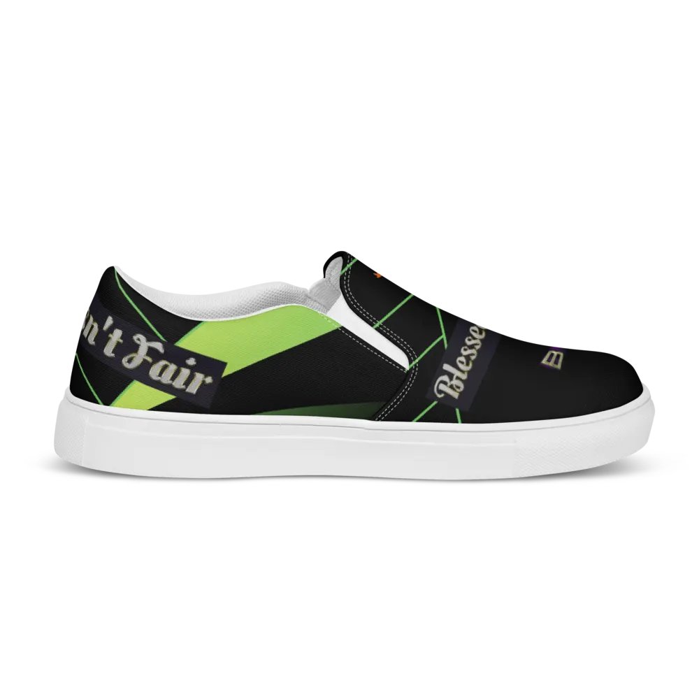 BBG Lime Green and Black Women's Slip On product image (5)