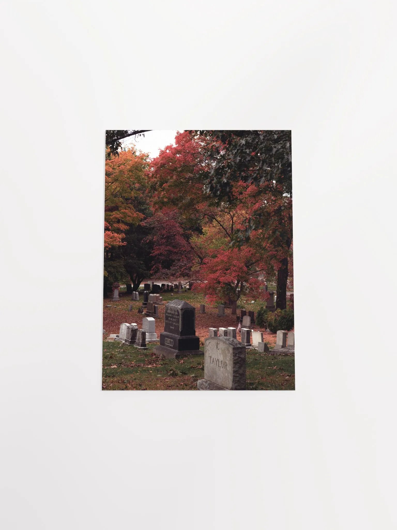 Salem Headstones Matte Print product image (5)