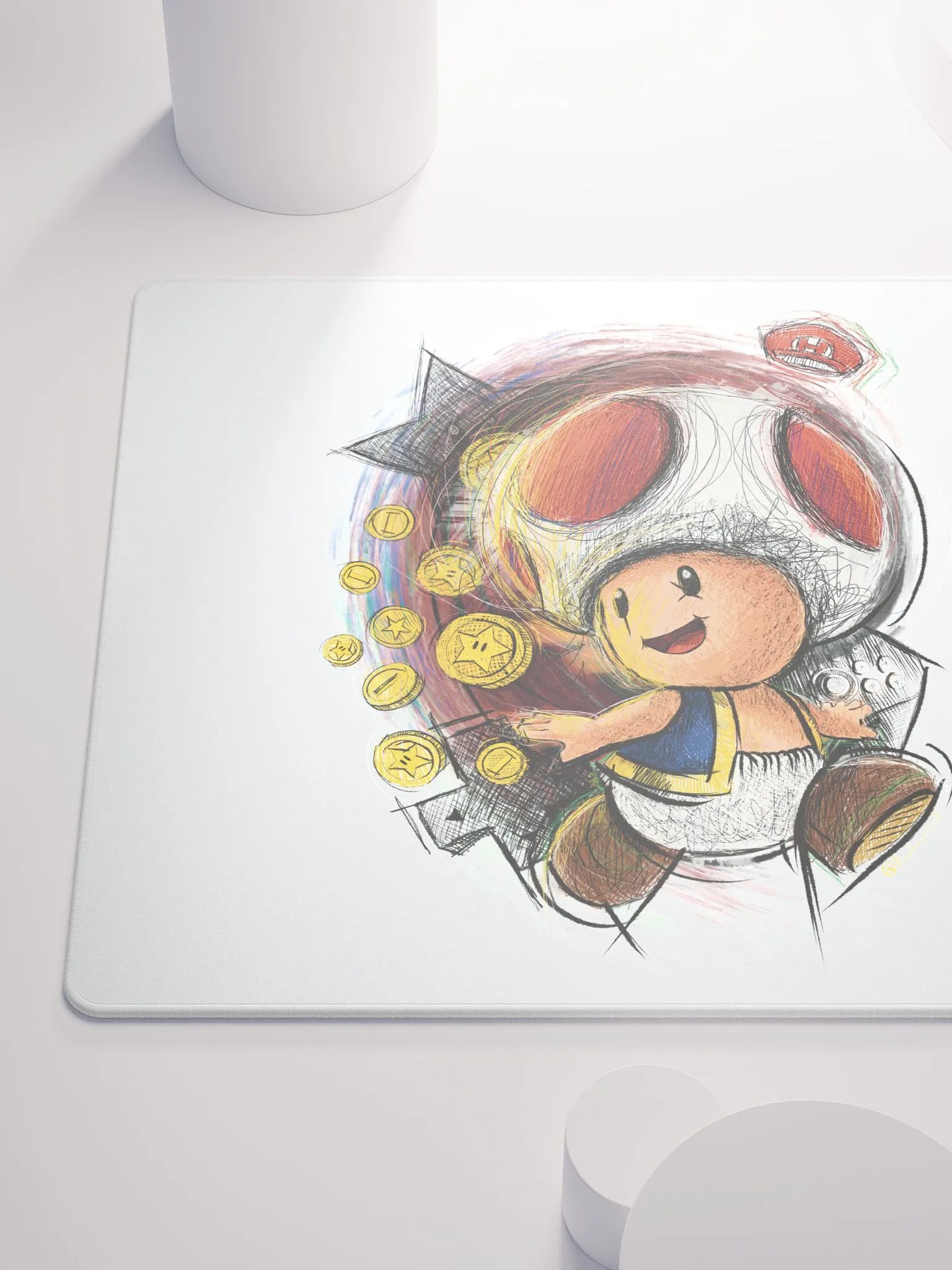 Toad by StephyJ Gaming Mouse Pad product image (10)