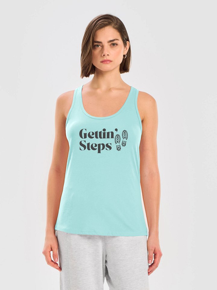 Gettin’ Steps Racerback Tank product image (37)