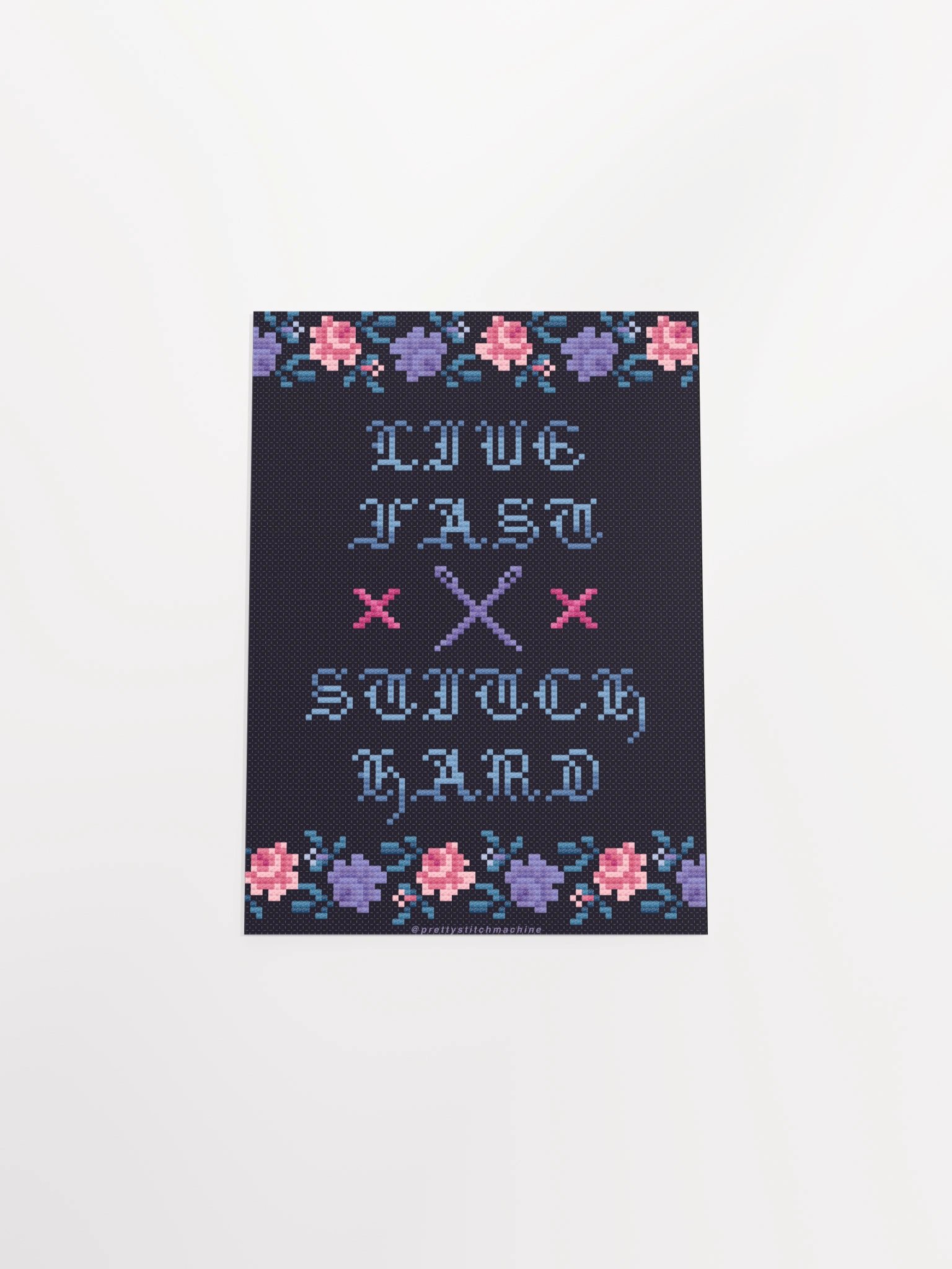 Live Fast Stitch Hard Print product image (4)
