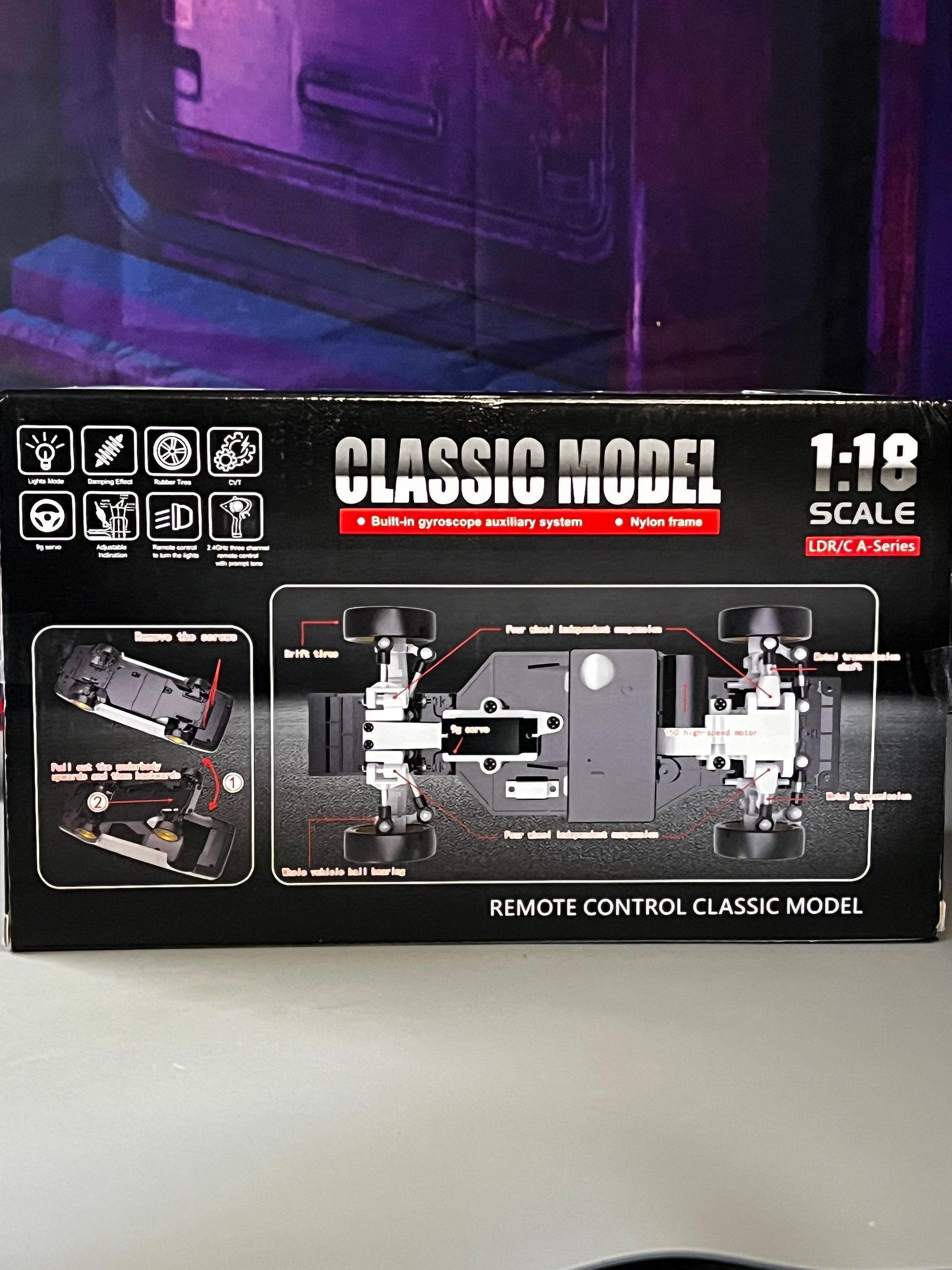 Brand New LDR/C RC Car Lot — 1:18 Drift Car + 1:28 RC Car product image (2)