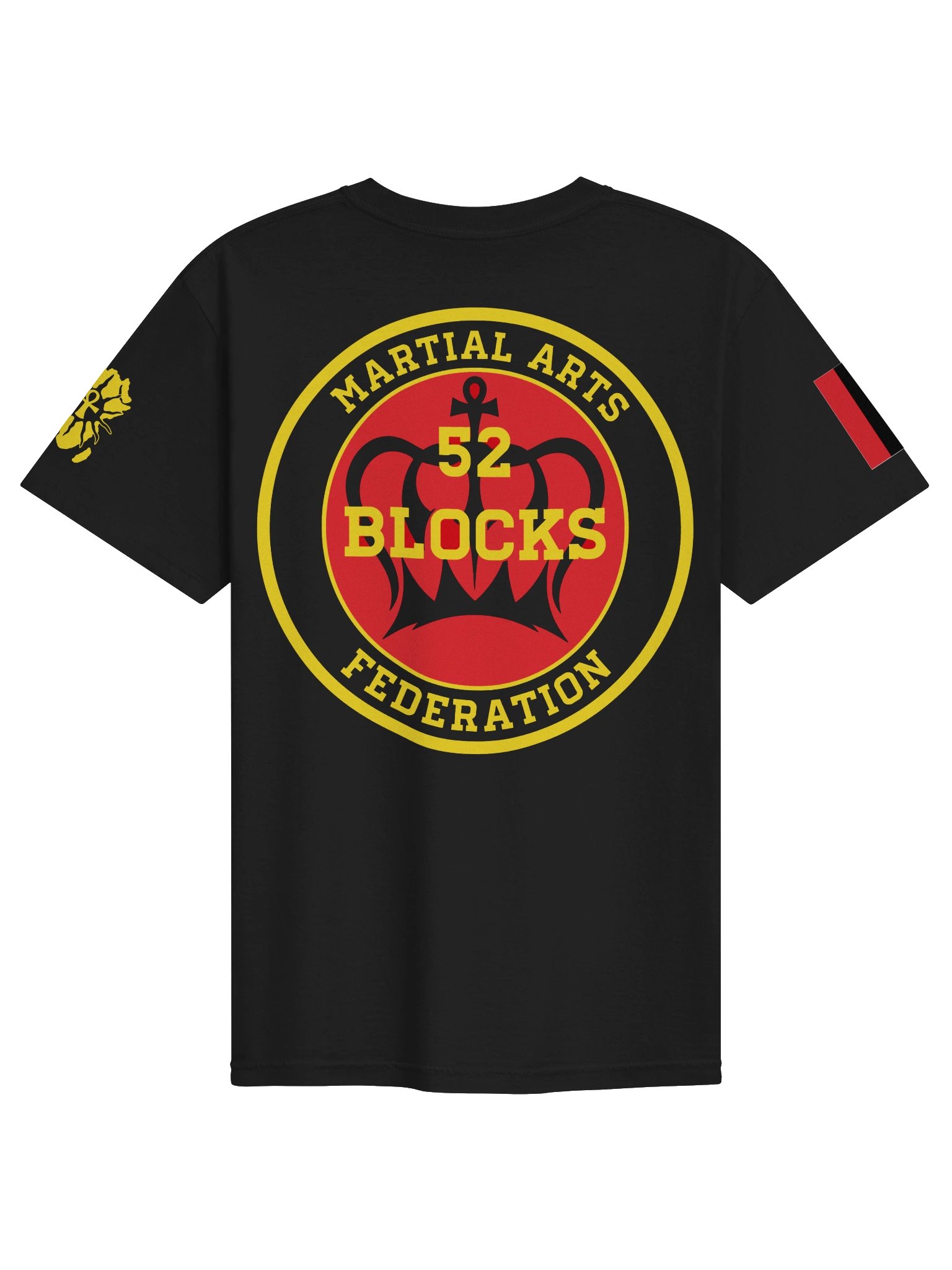 52 Blocks PanAfrikan Flag T-shirt product image (2)