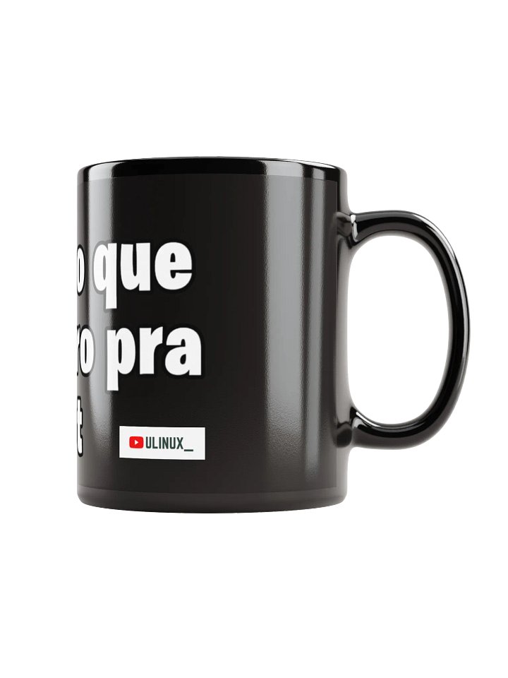 Caneca "Cuidado que eu morro pra Bot" product image (3)