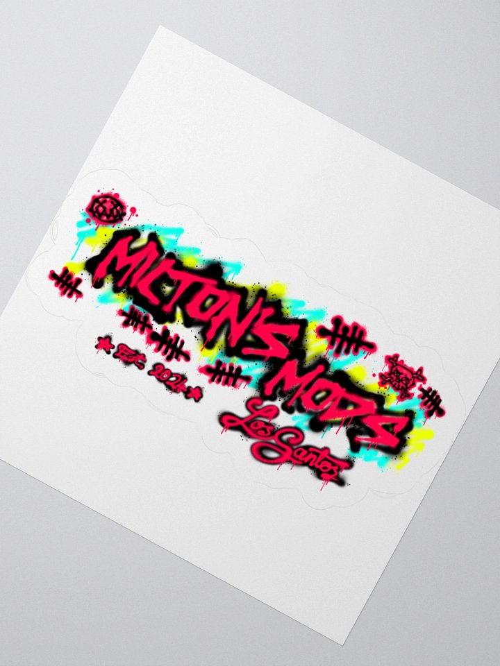 Milton's Mods Spraypaint Sticker product image (5)