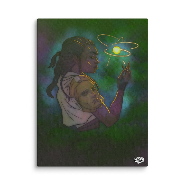 Hand of Power – Stylized Canvas Print product image (3)