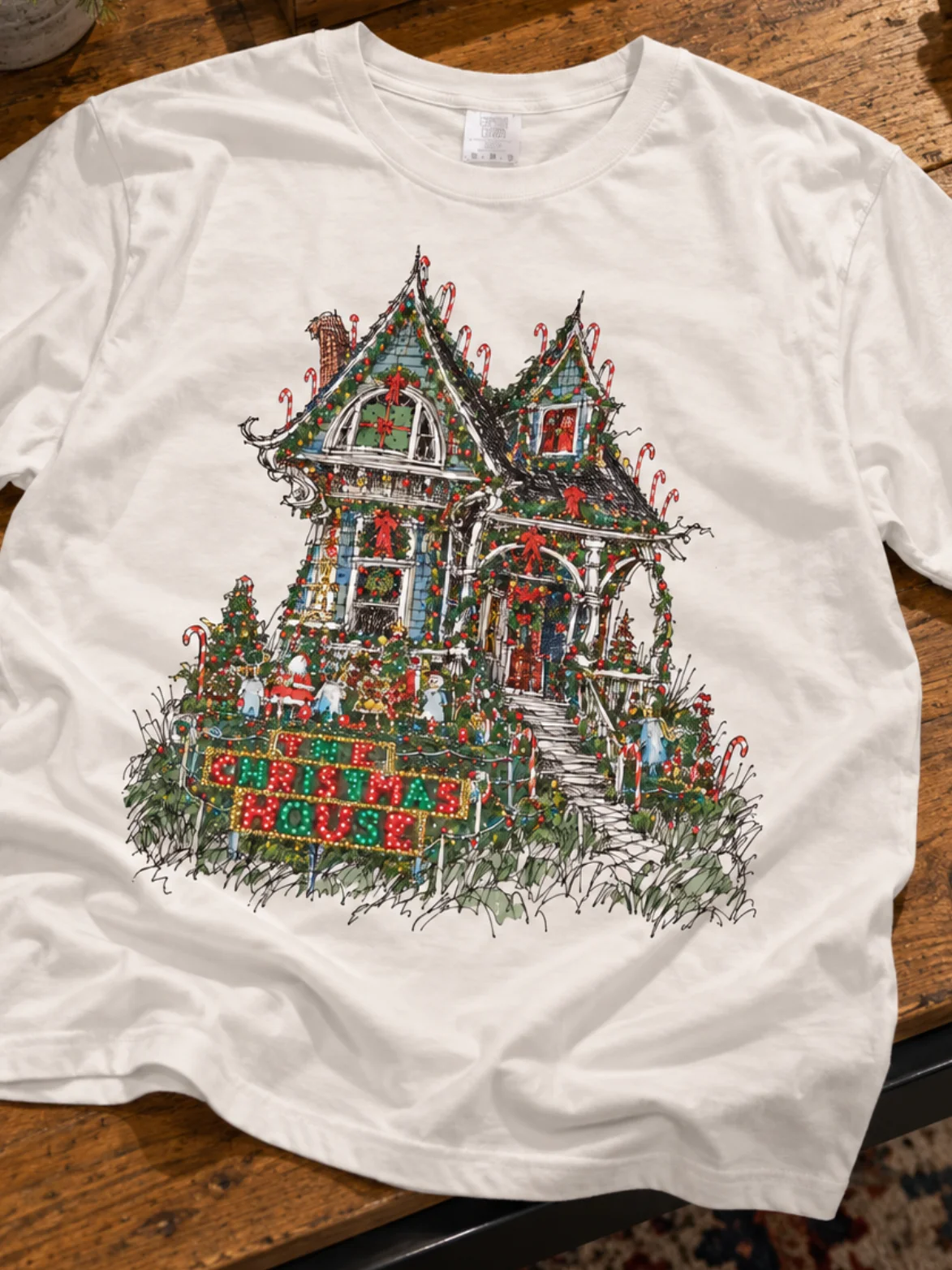 The Christmas House Tee product image (4)