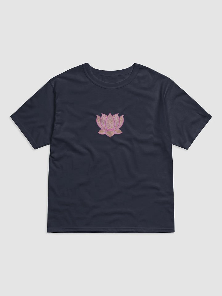 Golden Lotus Relaxed-Fit T-Shirt product image (1)