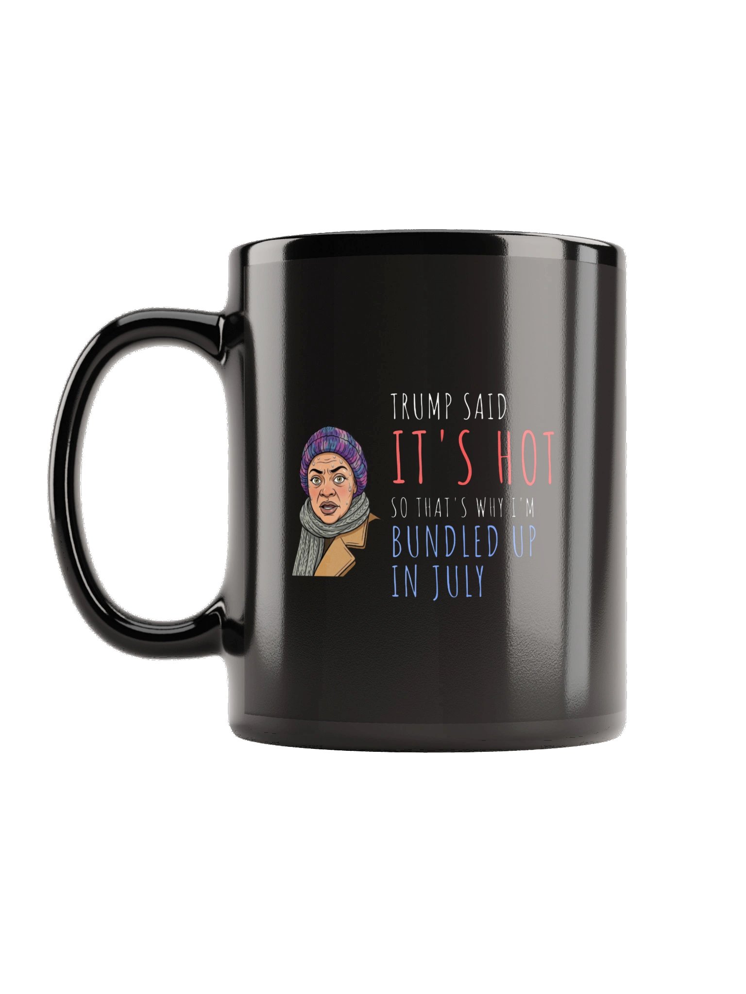 The Weather Girl Mug - Black product image (1)