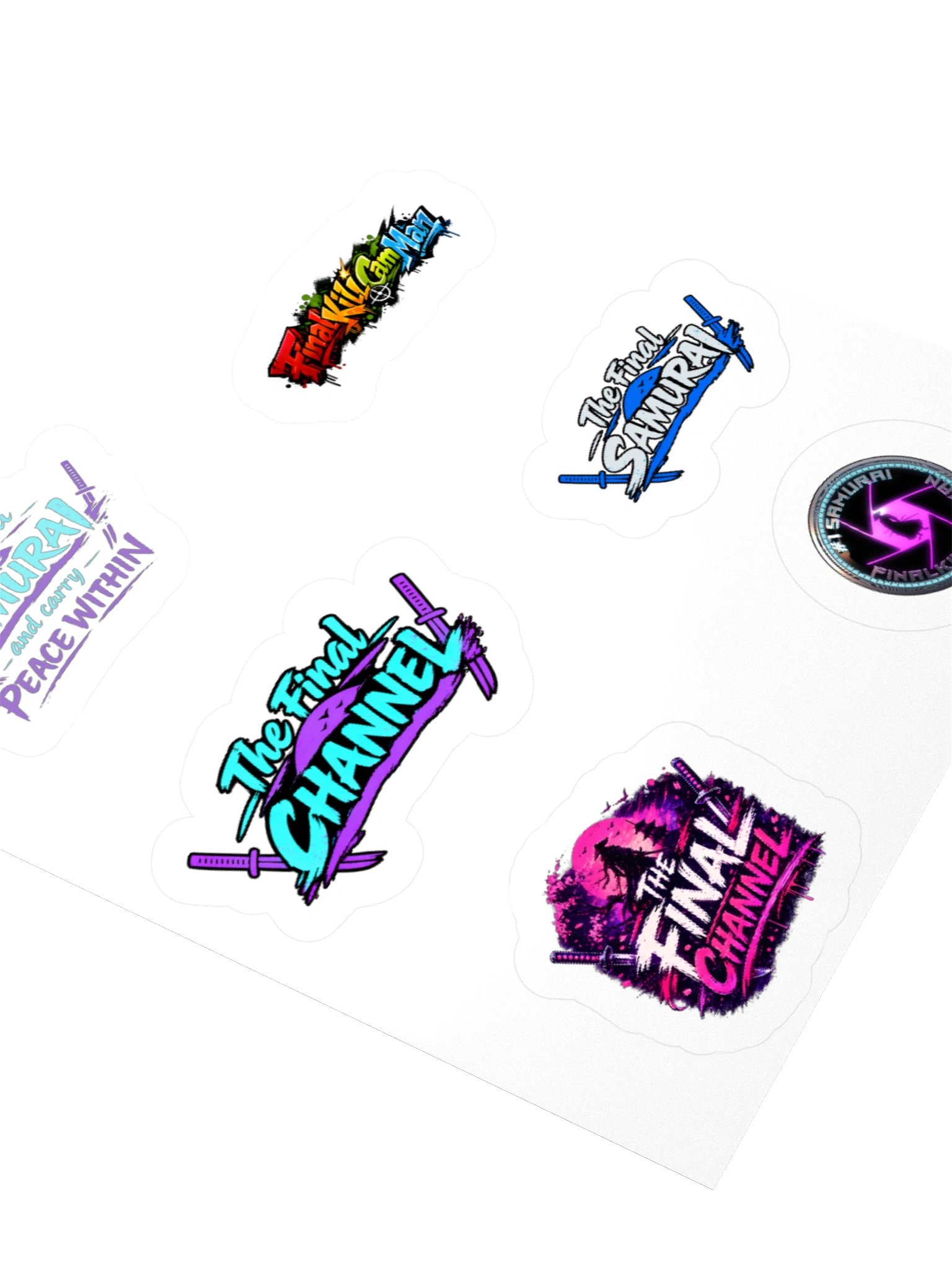 samurai stickers product image (9)