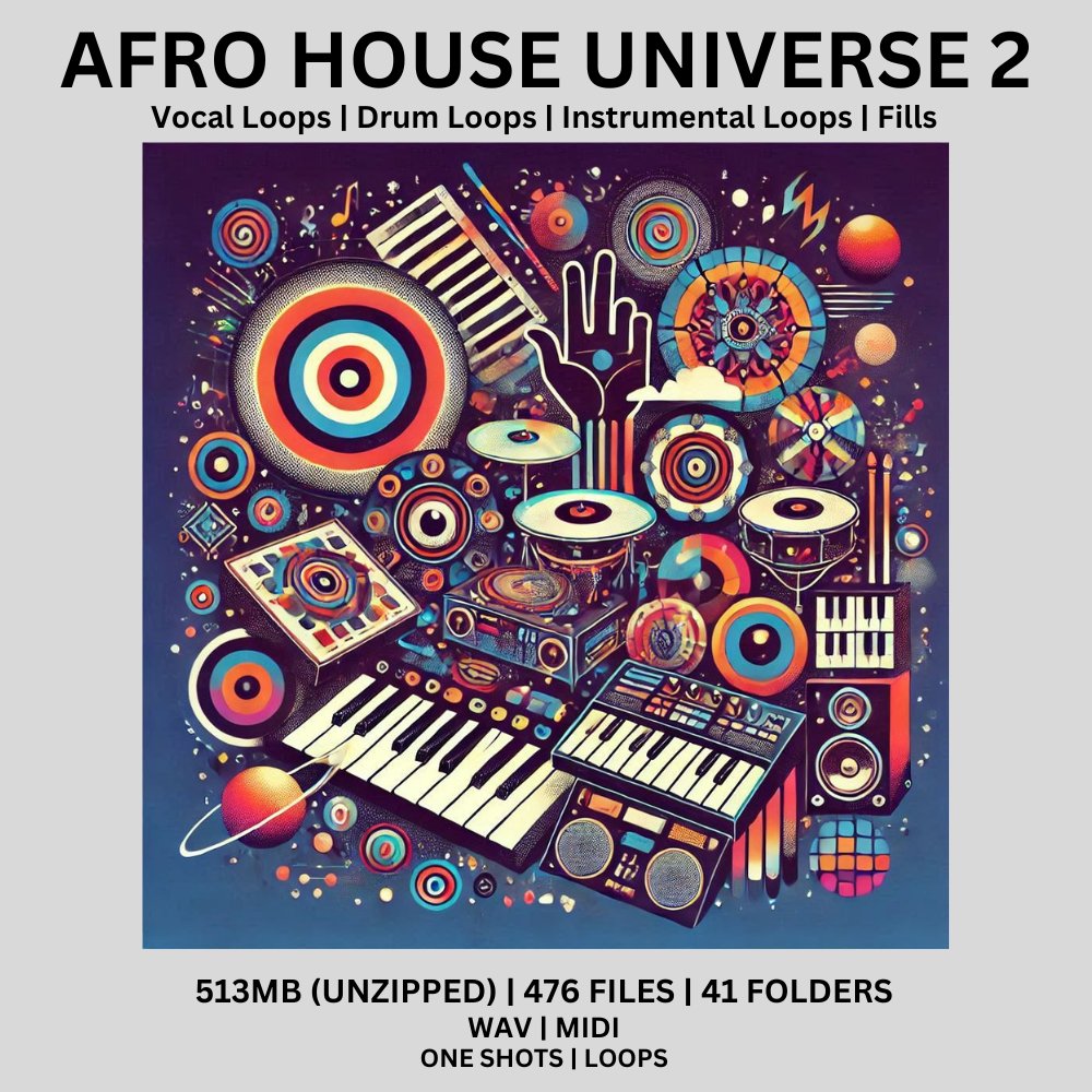 Afro House Universe 2 Sample Pack By DJ Odyccy product image (1)
