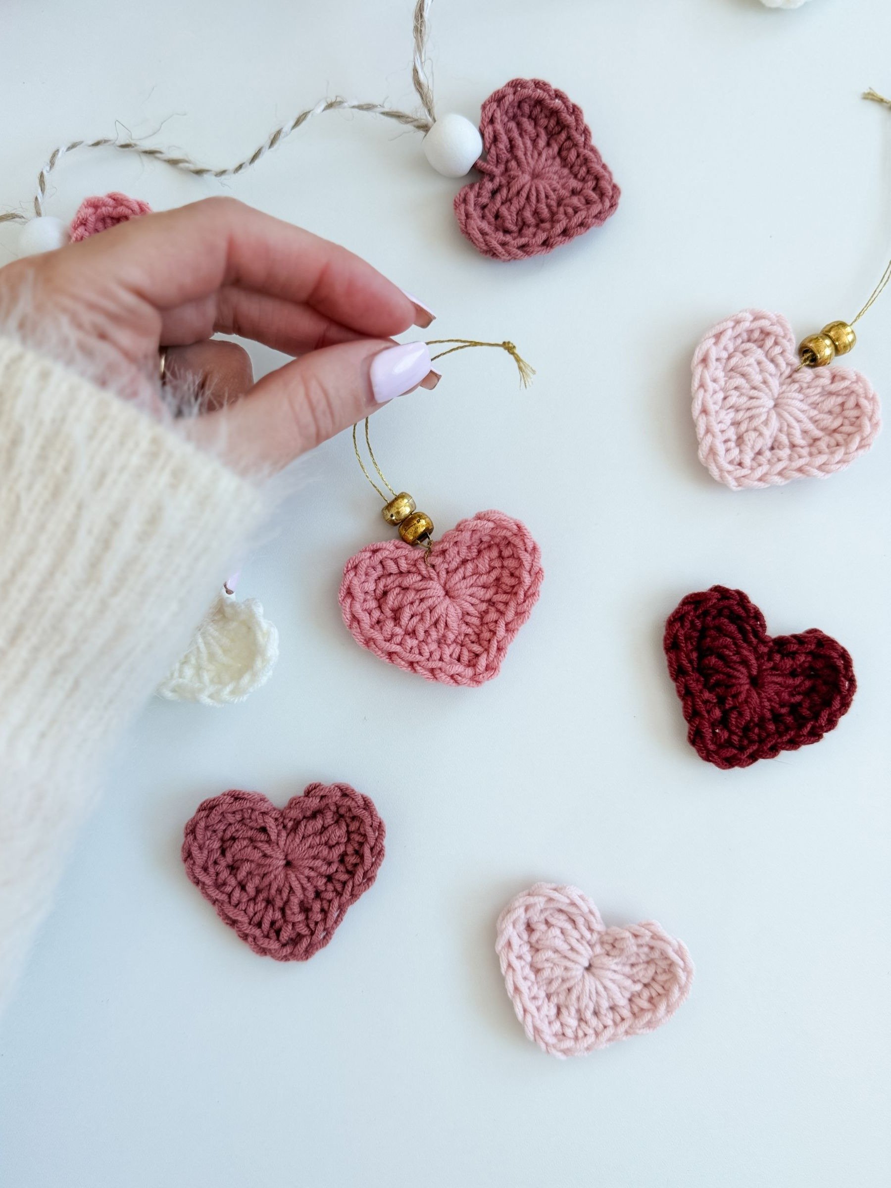 Simply Sweet Heart Applique Crochet Pattern product image (6)