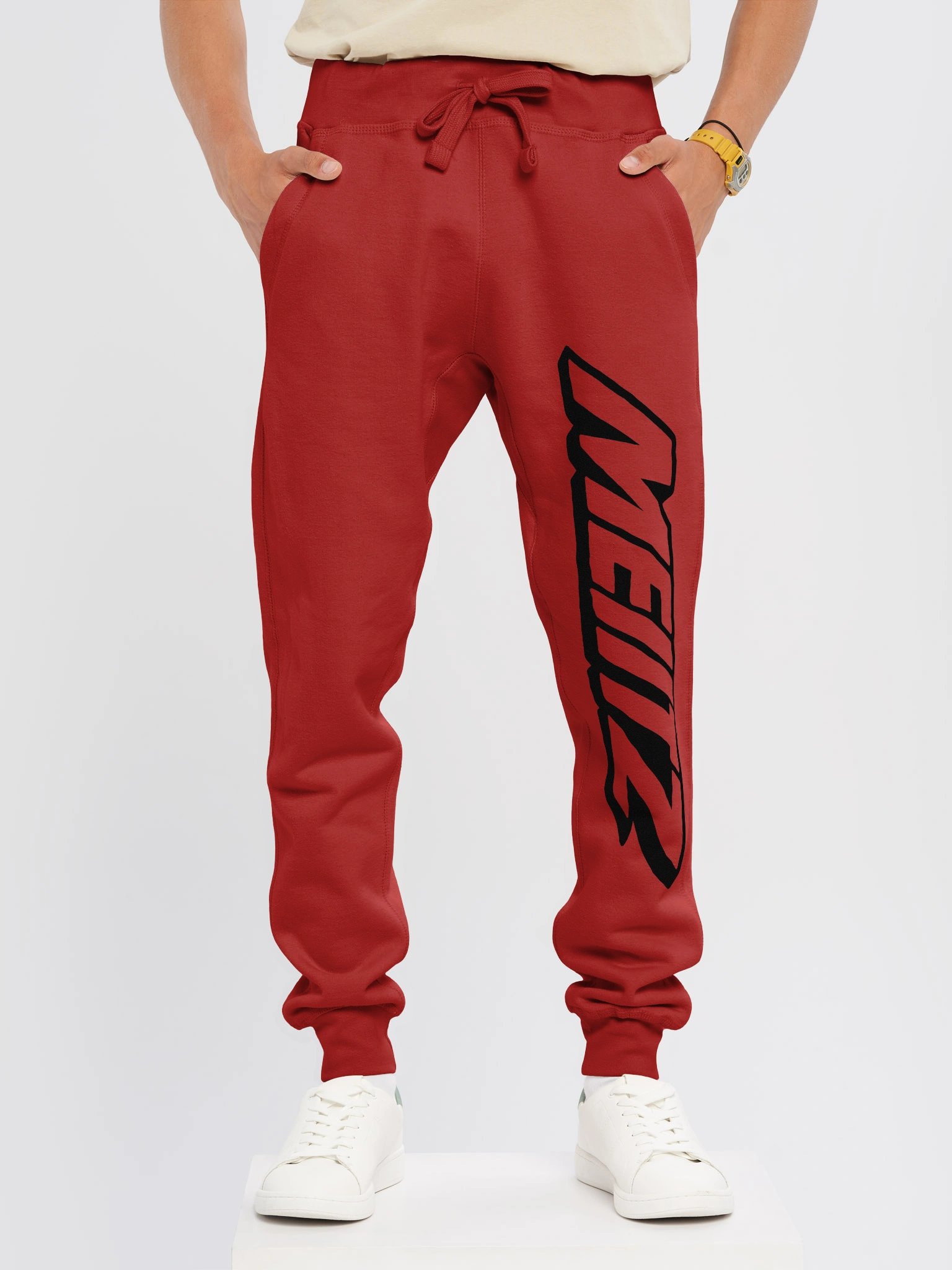 🩳 MEIITZ (schwarz) - Fleece Joggers product image (1)