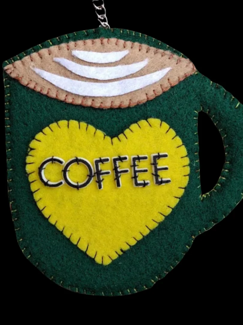 Coffee Cup 2D Keychain product image (1)