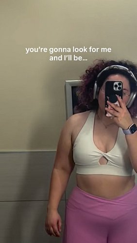 still pink tho 🩷 and much stronger at pull ups now than i was in that last clip but still need assistance 💀 i hope to be able...
