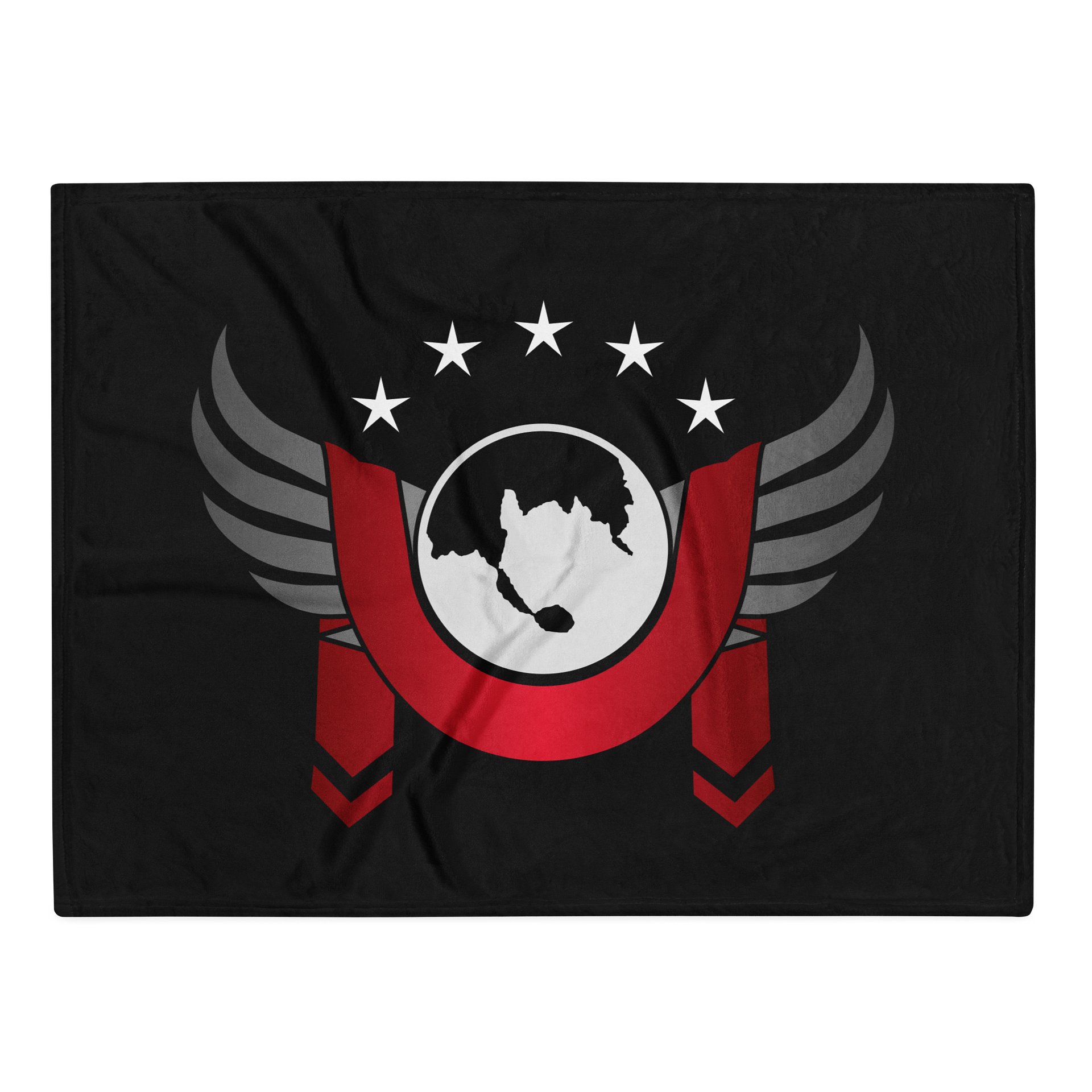 Rogue Republic Flag Throw Blanket product image (1)