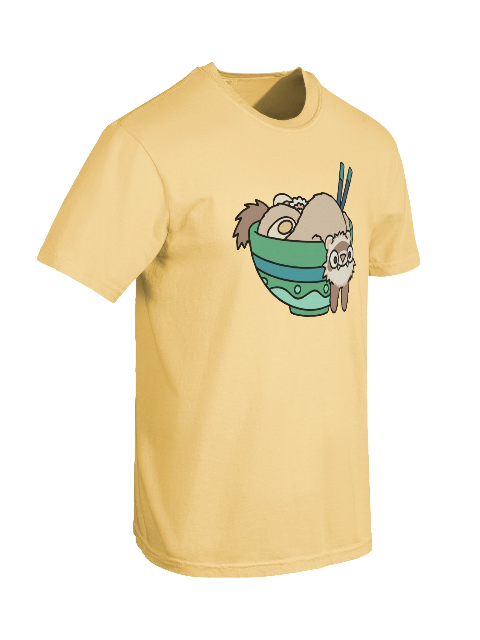 Ferret Ramen Japanese | T-Shirt product image (2)