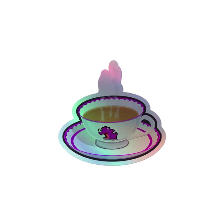 Vella Tea Holo Sticker product image (1)