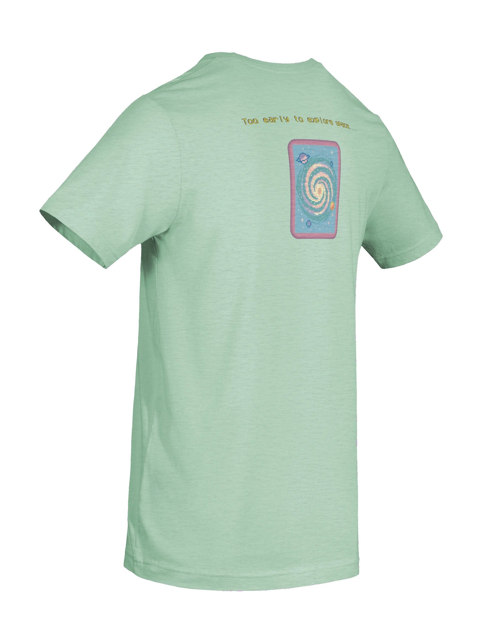 Millennial Tech Evolution Retro Tee - Green Theme product image (9)