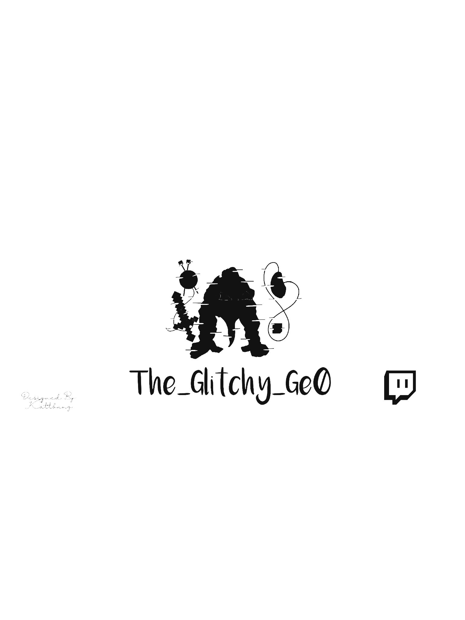 The Glitchy Desk Mat product image (1)