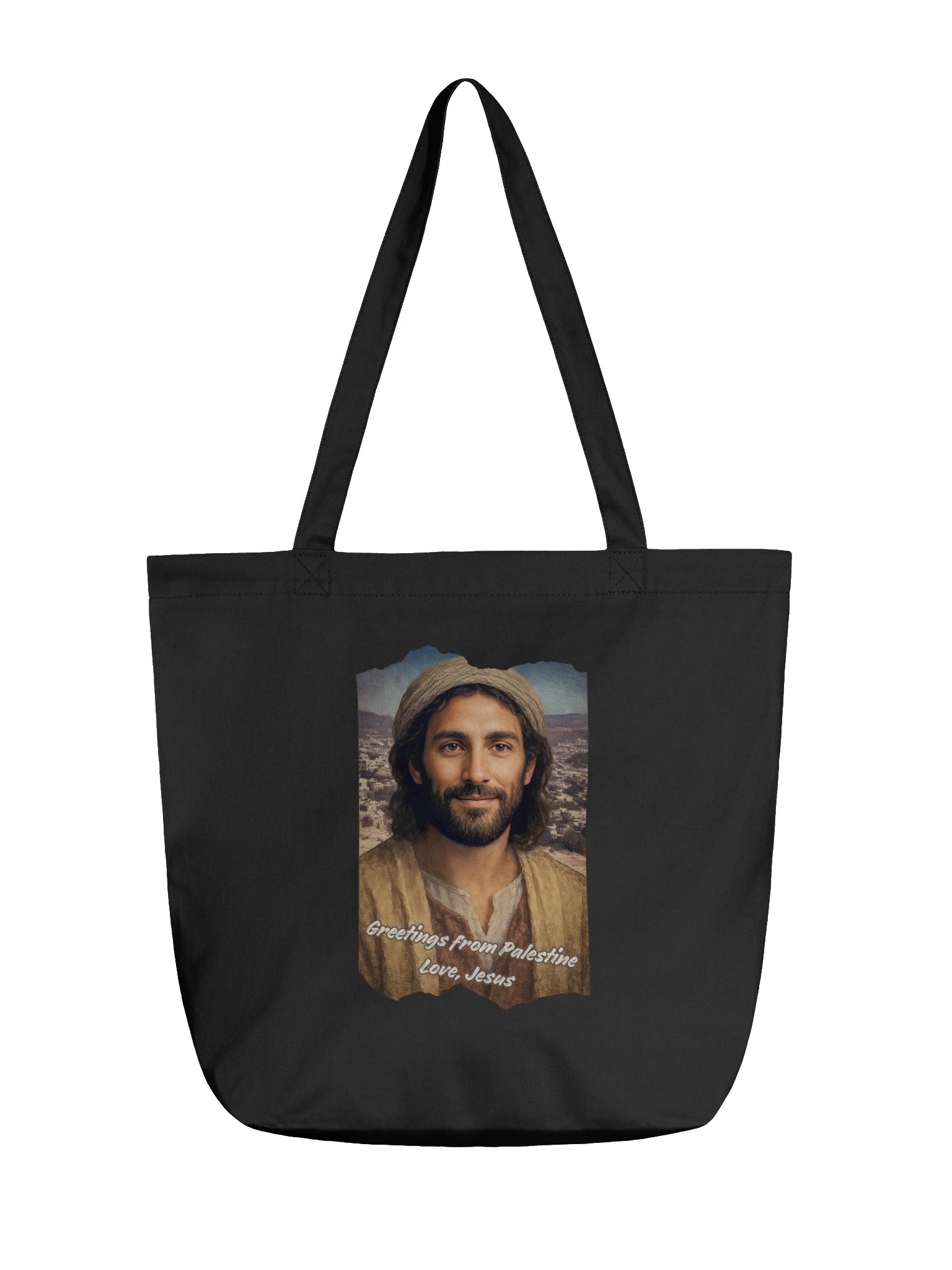 Copy of Eco-friendly tote bag: Jesus in Palestine product image (1)