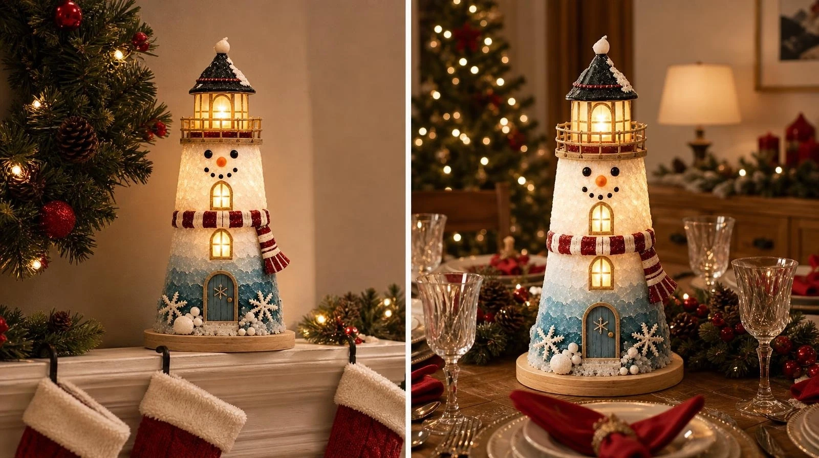 Complete Christmas Atmosphere Decor