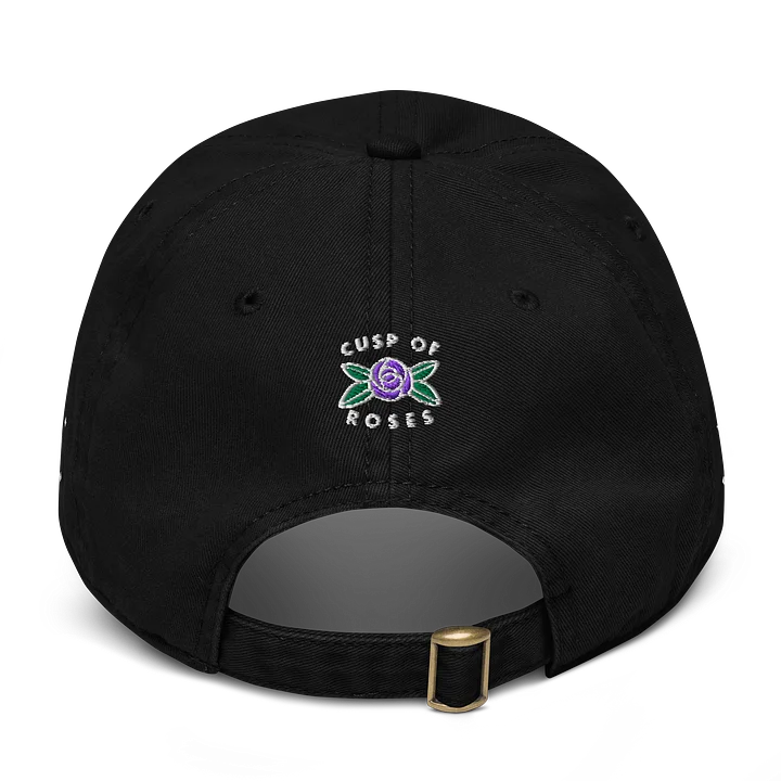 leo-virgo cusp dad hat (white) product image (2)