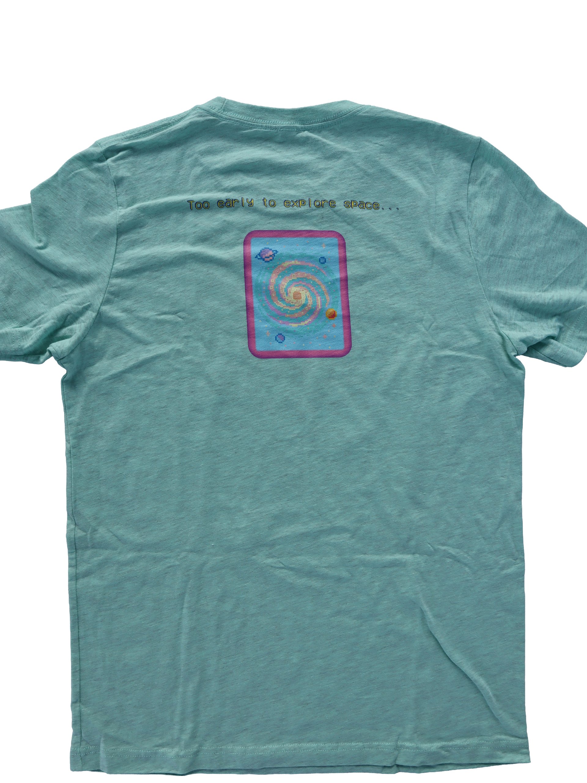 Millennial Tech Evolution Retro Tee - Green Theme product image (5)
