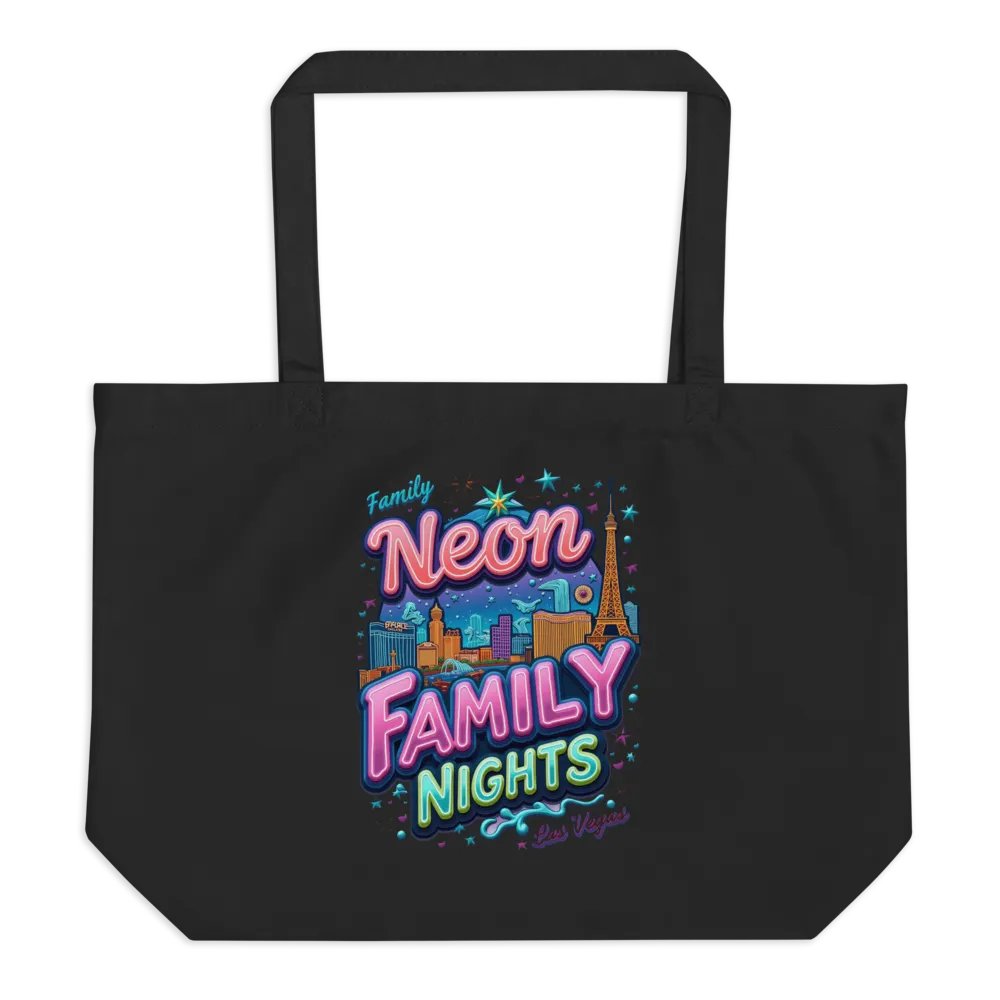 Neon Nights Tote Bag product image (1)