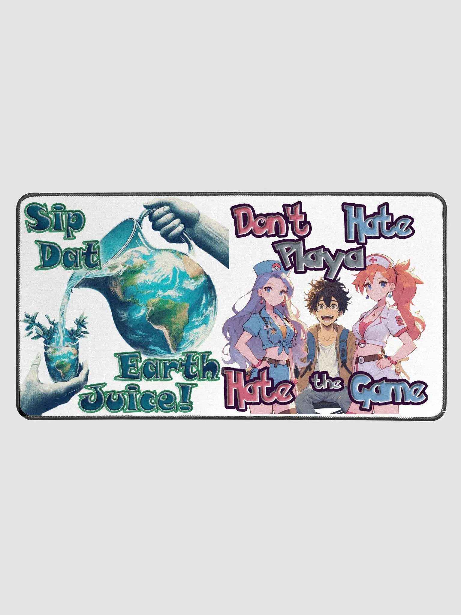 Dual design large mouse pad! product image (1)