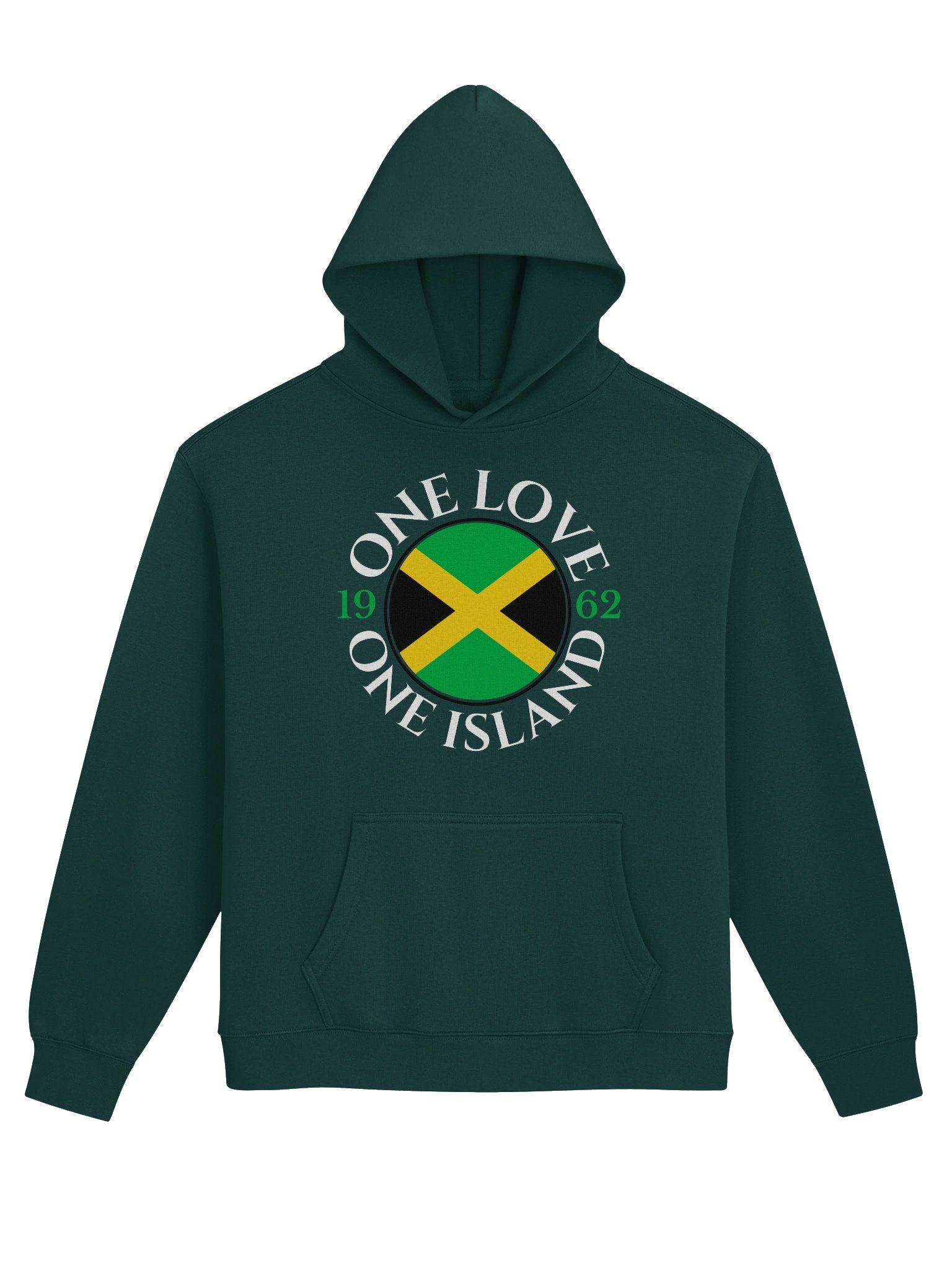 One Love One Jamaica Unisex Oversized Hoodie product image (1)