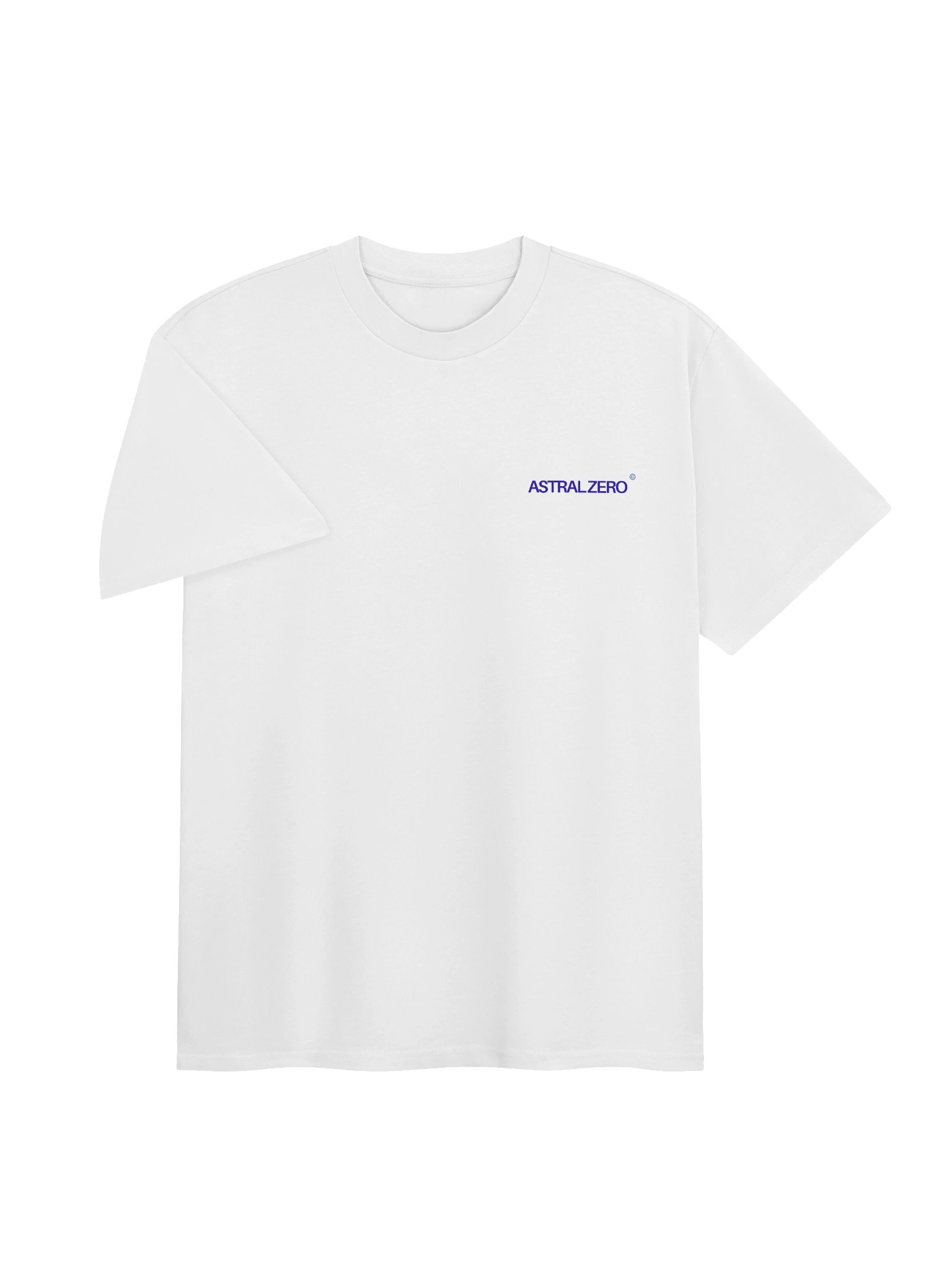 MAGLIA BIANCA CON LOGO ASTRAL ZERO product image (3)