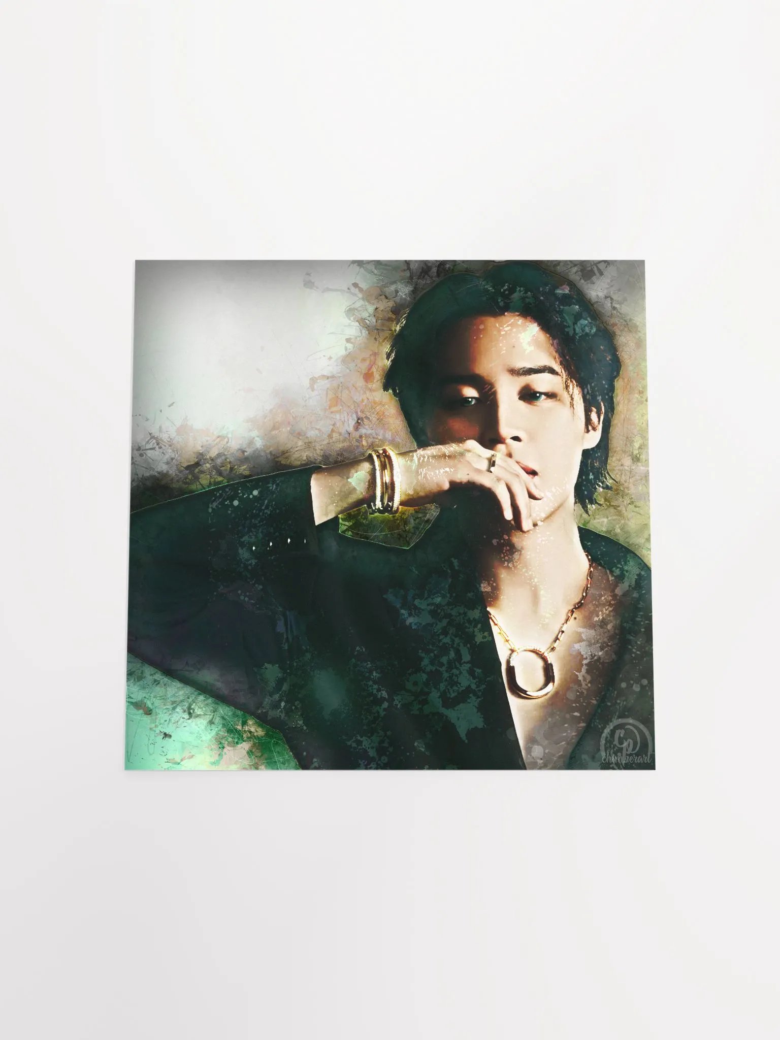 BTS - Stunning Jimin Print (Unframed) - Designed by ChimberArt product image (17)