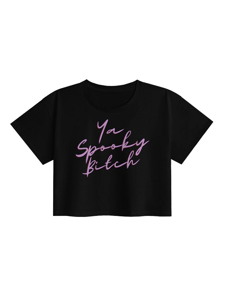 Spooky Bitch Crop Top product image (1)