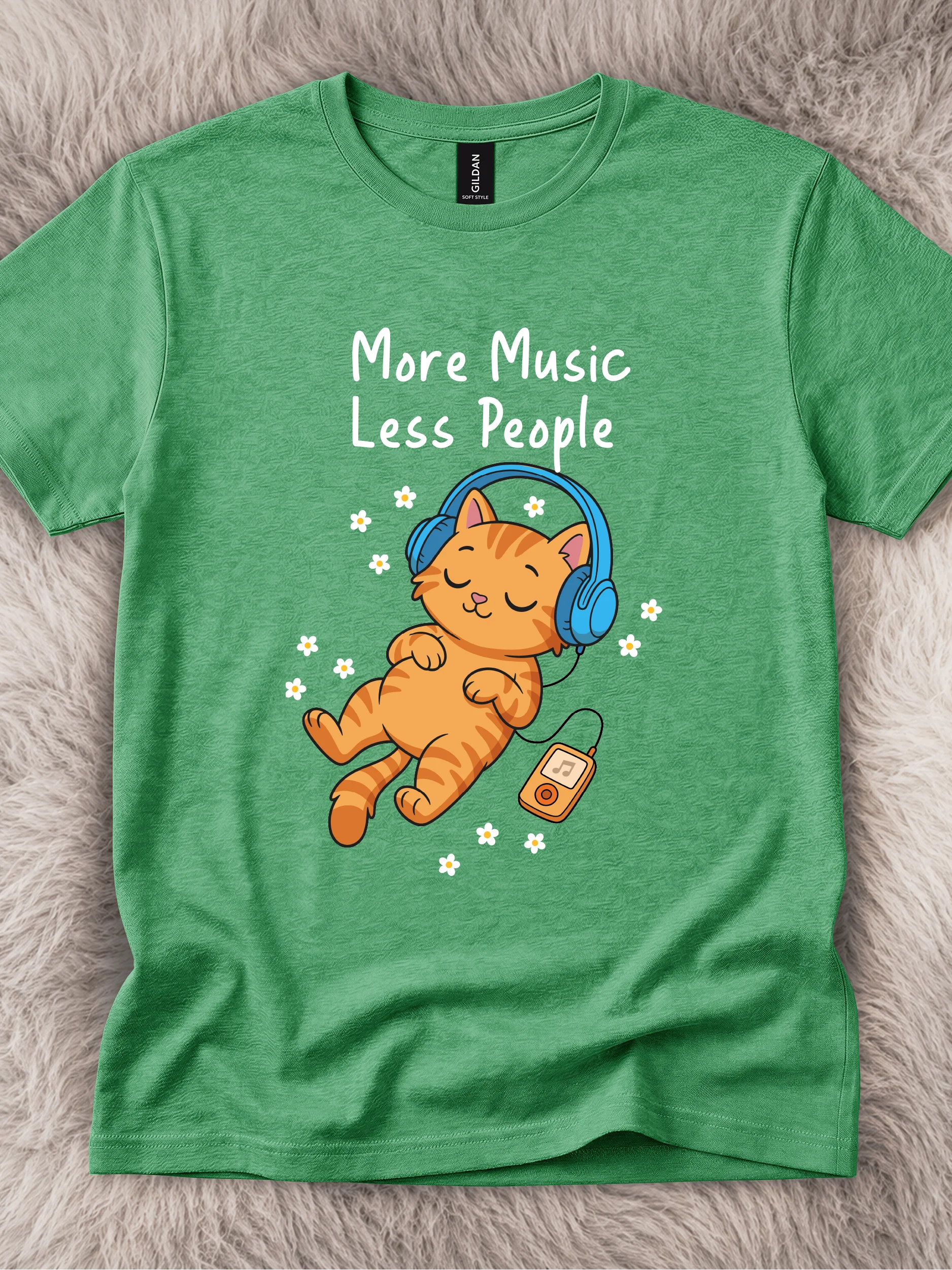 More Music Less People Tee product image (1)