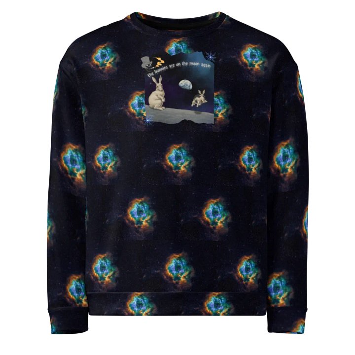 KC, Bunnies on the Moon, Sweatshirt product image (1)