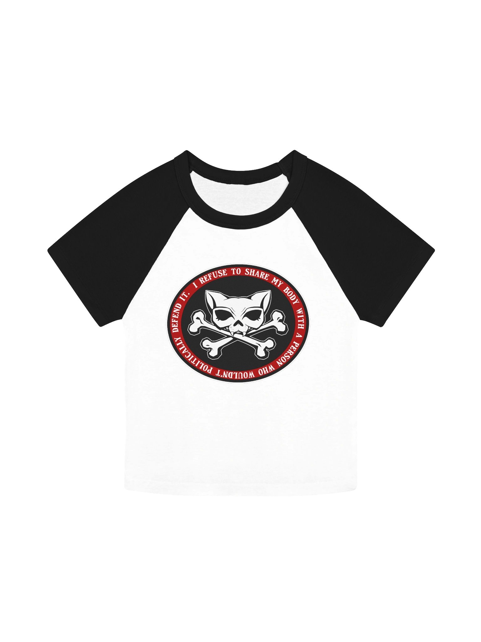 I Refuse Redline Raglan product image (1)