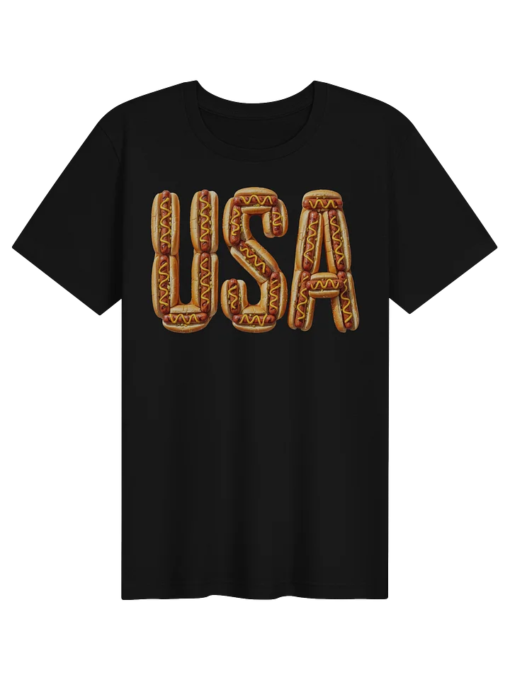 Hot Dog USA Tee | Patriotic USA T Shirt product image (61)
