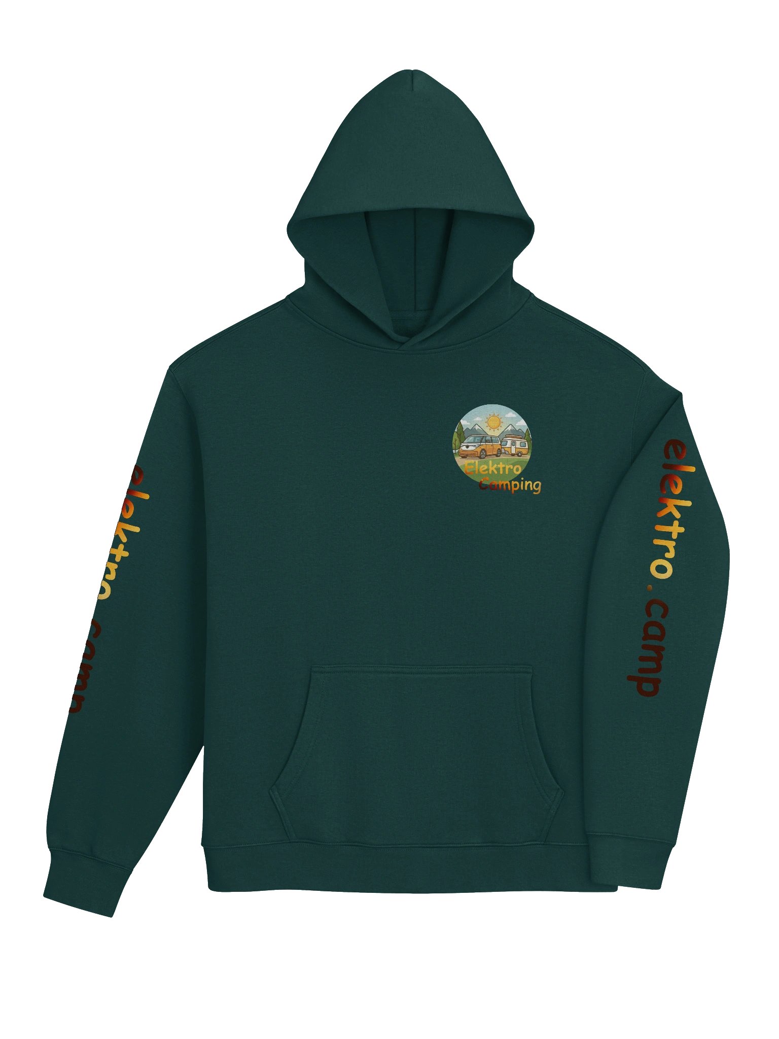 AS Colour Unisex Premium Oversized Hoodie Elektro Camping product image (4)