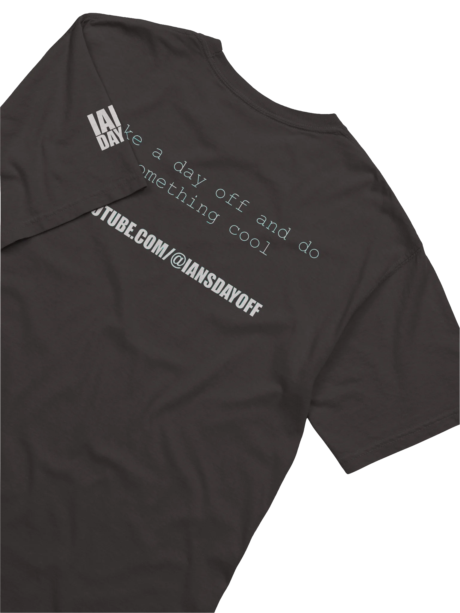Go Away Simple T-Shirt - Gray product image (6)