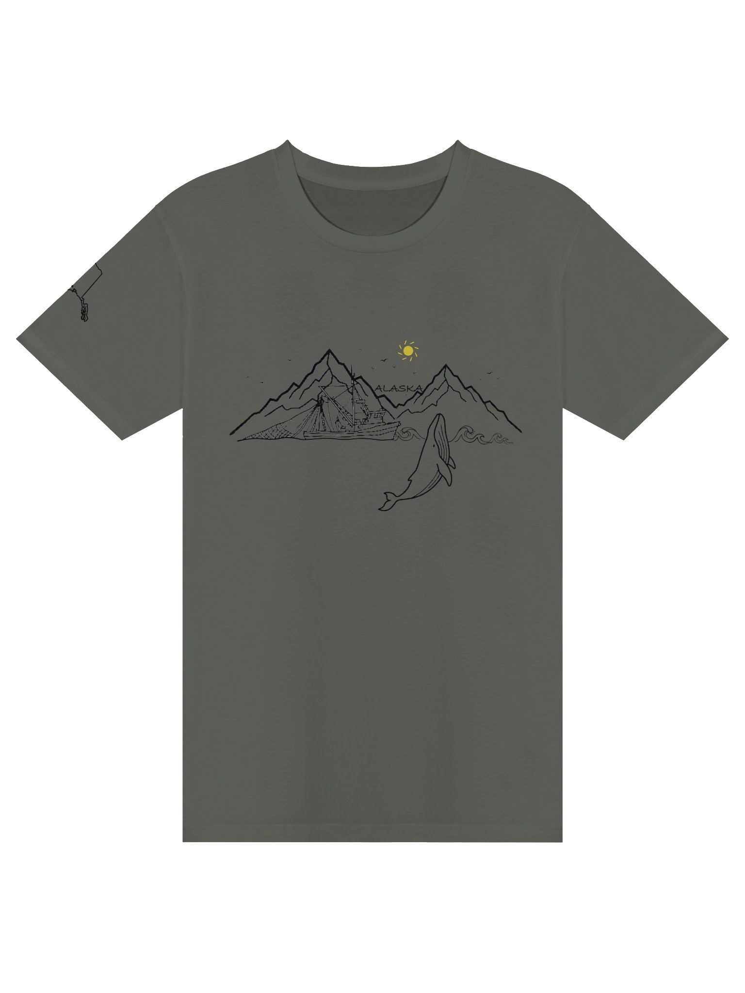 DELUXE "HUMPBACK" TEE product image (1)