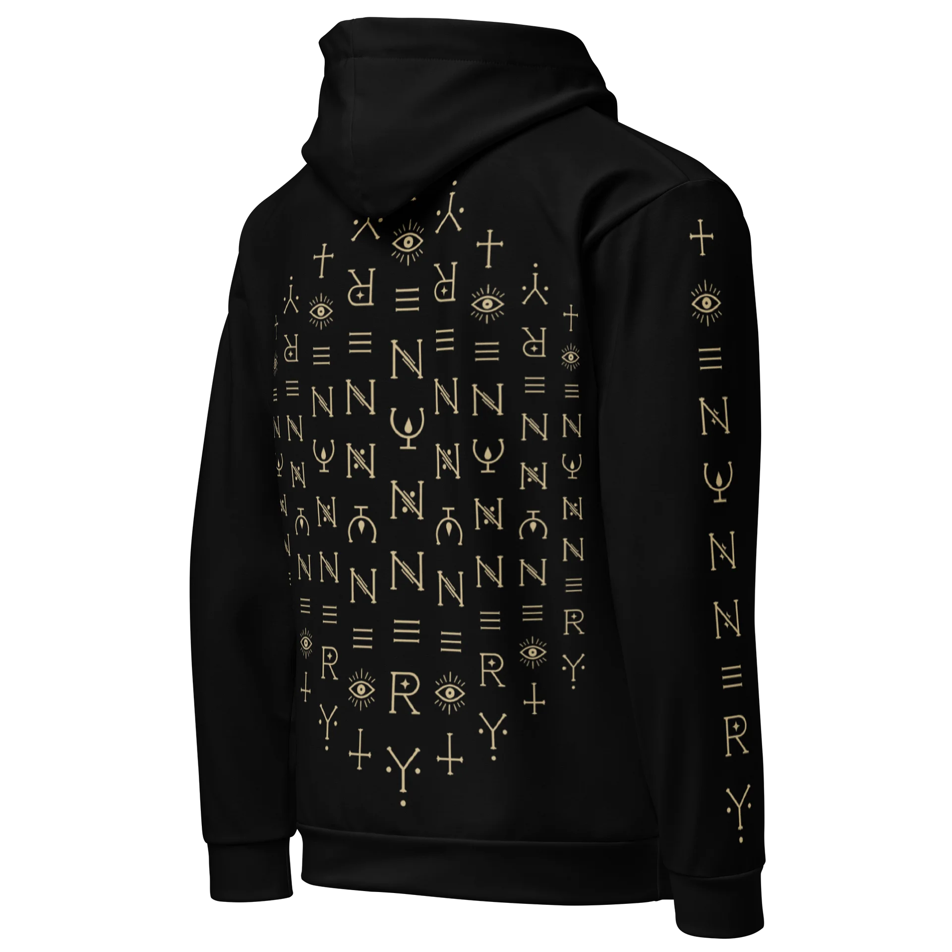 The Nunnery Rune Obsidian Hoodie product image (5)