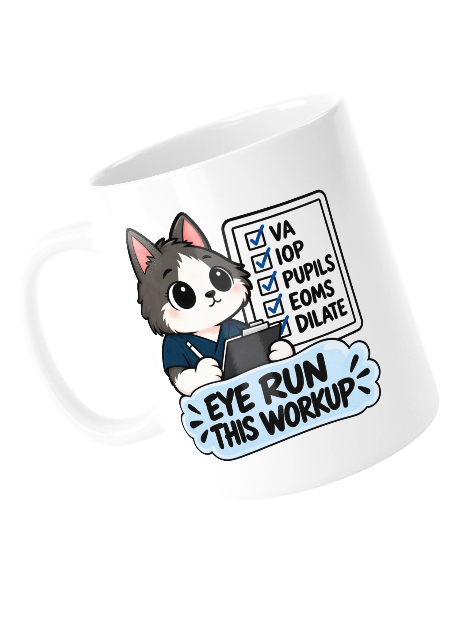 Sleepy Optometrist Eye Run This Workup Mug product image (5)