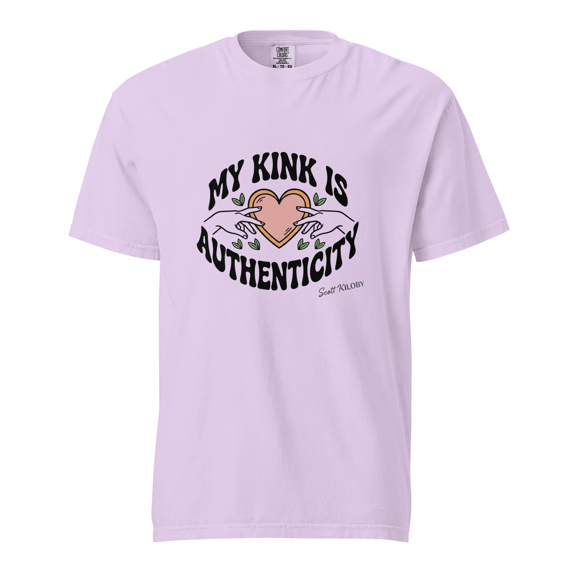 “My Kink Is Authenticity” Orchid T-Shirt product image (1)