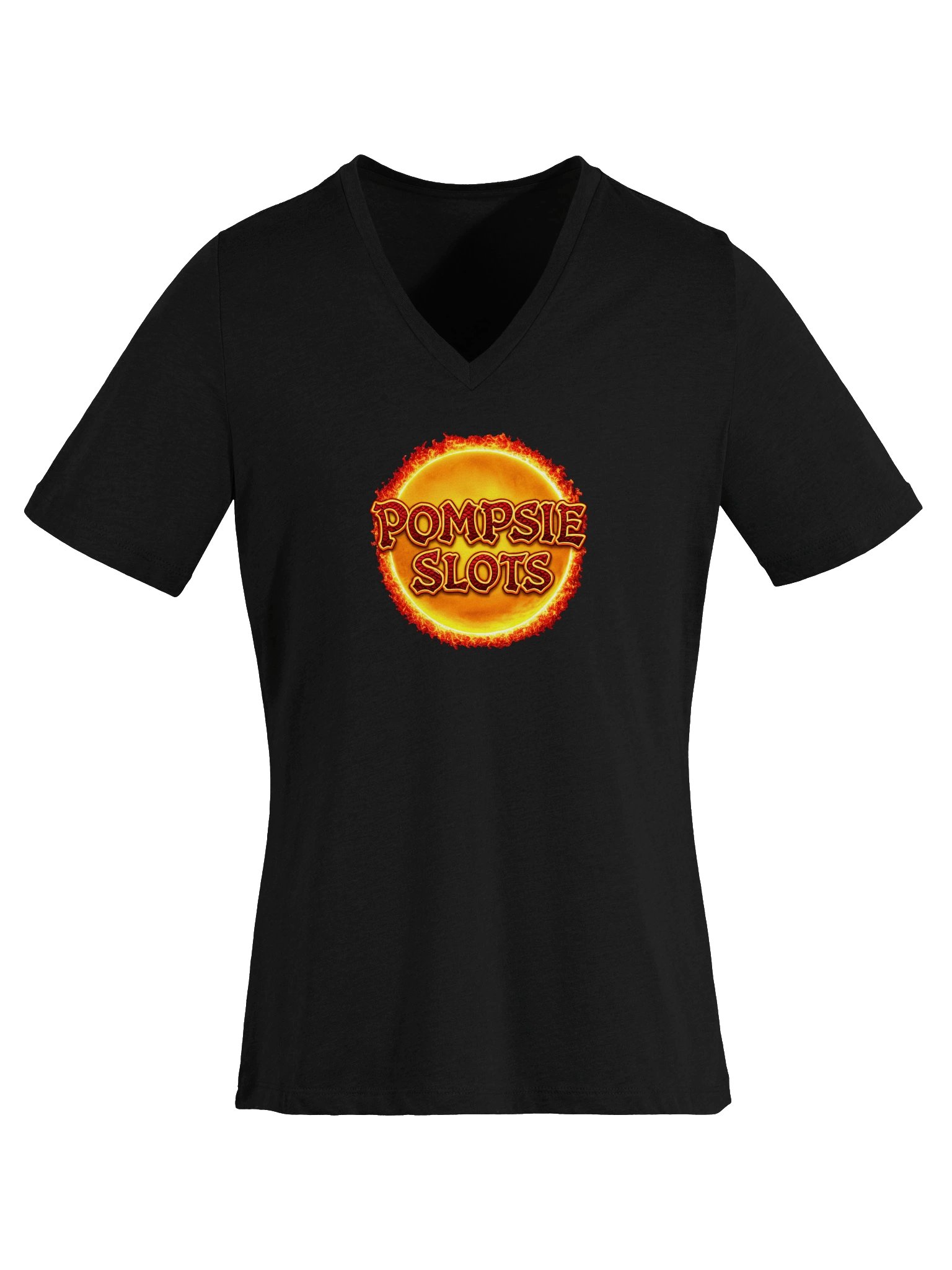 (V-Neck) Pompsie Slots Fireball! product image (5)