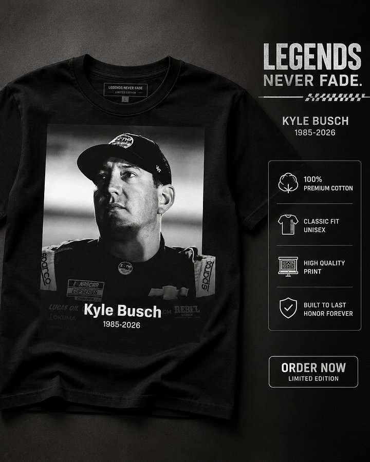 Kyle Busch Tribute Shirt Vintage Bootleg NASCAR Champion 1985 2026 T-Shirt product image (1)